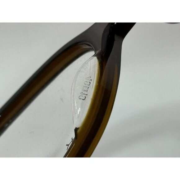 KATA Eyewear - Style 44 Brown 48-18-140 Plastic Round Rectangle Eyeglass Frames - Picture 7 of 7